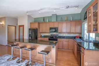 Plenty of counter space for the chef