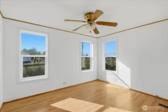 Bedroom 2 from doorway.