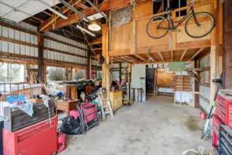 View of shop from within.