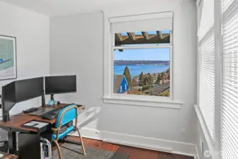 Another angle from the third bedroom.  This window has great Puget Sound views.  You can also get a partial Mt. Rainer view on a clear day!