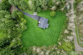 Virtually landscaped. Home will be hydroseeded