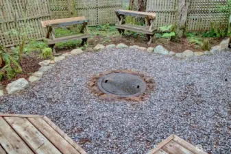 Private fire pit
