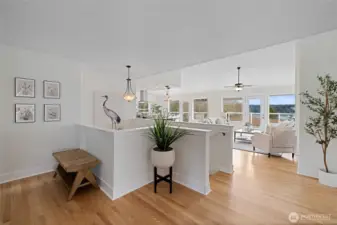 Notice the stairs leading to the second unit downstairs!