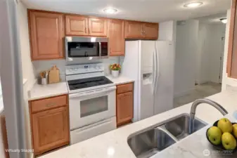 Built in stainless microwave