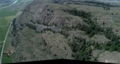 High bluffs and gorgeous views.