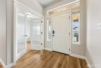 Entry & Office/Den