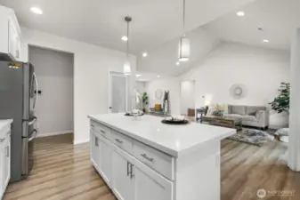Kitchen Island with Seating