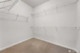 Walk-in Closet in Primary Suite