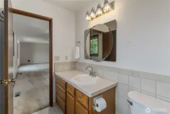 primary bathroom
