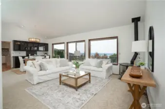 Views for miles from your living room!