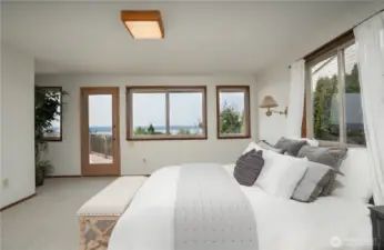 Primary suite with view