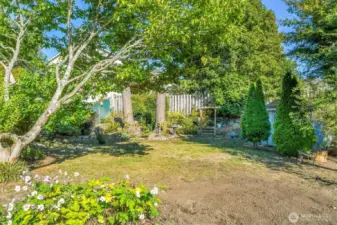 The backyard is a treasure!