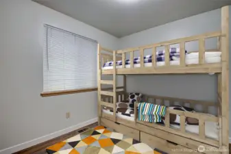 2nd bedroom Virtually staged