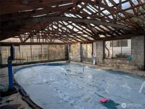 In ground swiming pool. If the swimming pool is not your thing,  frame a floor over it and have sport courts , barbeque area? Use your imagination.