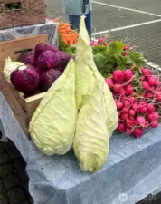 Here is just some of the incredible produce that can be found at the Farmers Market which is just a 20 minute walk