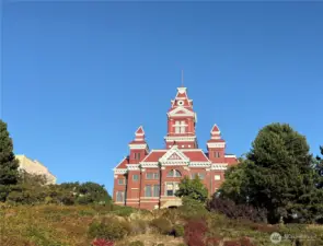A view of Old City Hall which is now part of the Whatcom Museum and offers great rotating exhibits and programs
