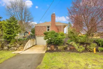 Convenient attached garage plus driveway parking.