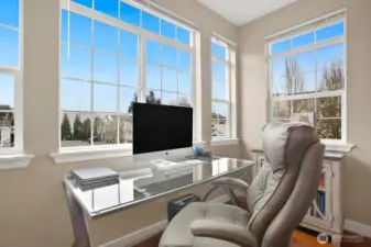 Home office or dining room...your choice!