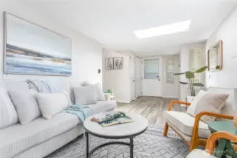 Extra add-on can function as living space or extra bedroom space - whatever is most useful!