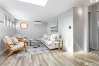 HP Split keeps heated & cooled year-round