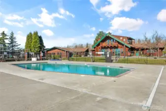 Inground outdoor pool