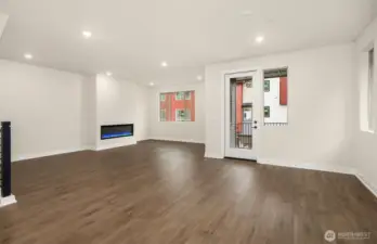 Cafe and gathering room