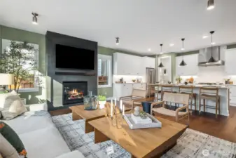 Pictures of Model Home. Not pictures of actual home. Features, colors, layout may vary.