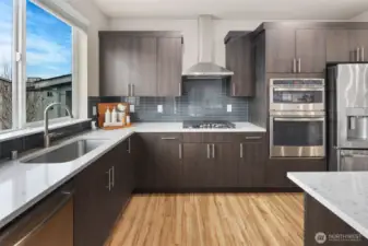 Stainless Appliances, Quartz Counters, Quality Cabinetry w/ Soft Close