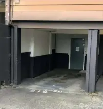 included covered parking