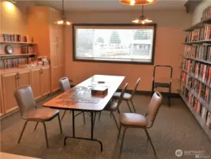 The game/puzzle room.