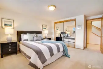 Second bedroom downstairs.