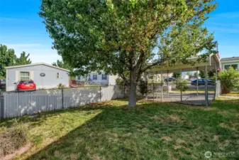 The neighborhood is kept very clean so the value of the homes in the park are great!