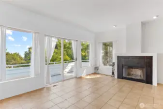 Virtually Staged with neutral wall color.