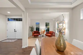 Fabulous for entertaining with formal dining, formal living, and a butler's pantry.