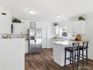 kitchen w/ lots of counterspace