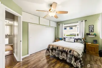 Primary Bedroom with large closets