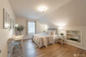 First bedroom upstairs