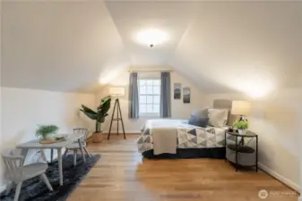 Third bedroom upstairs.