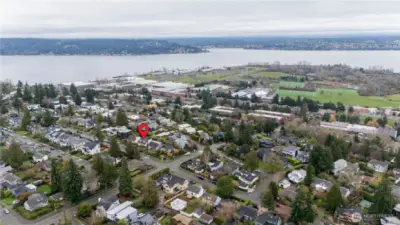 Walk to parks, beaches, and golf.