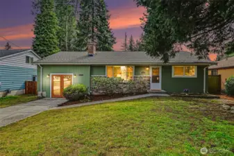 Mid-century charm only one block from the NEW Light Rail Station!