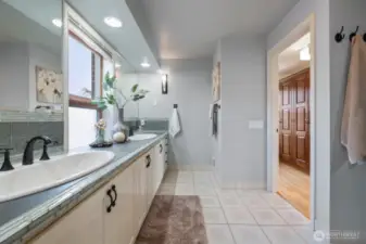Primary full bathroom with Heated floors