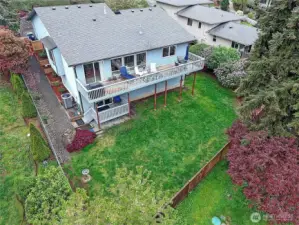 Great Private Lower-Level w/ Separate Entrance/pathway OR Interior Stairs~