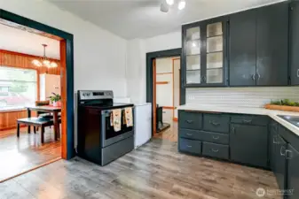 Good sized kitchen with appliances that convey.