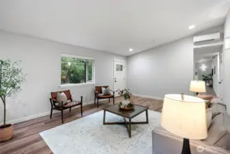 Mini Split #1 - Ductless Heating and Cooling - 3 units throughout.