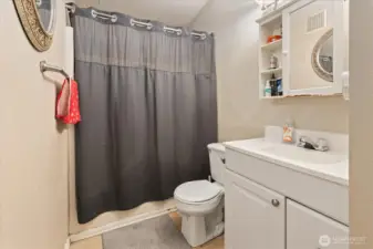 Unit B Full Bath Upstairs