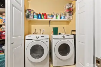 Unit A Laundry Space