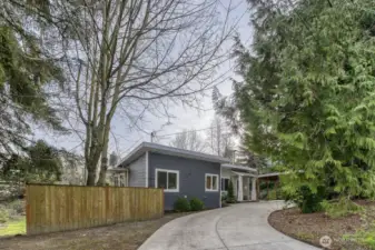 Lots of room for parking