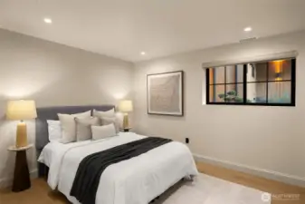 Another spacious bedroom