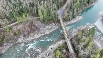 Bridge right before property