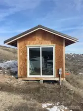 Tiny cabin add your finishing touches